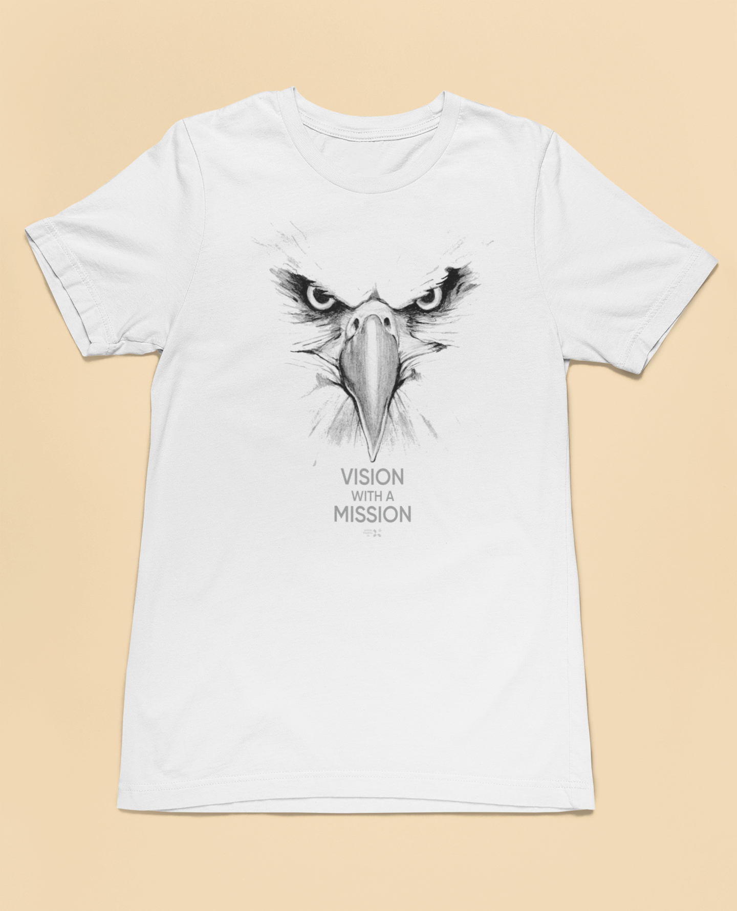 Vision with a Mission Half Sleeve Tshirt for Women