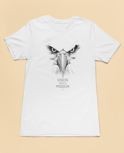 Vision with a Mission Half Sleeve Tshirt for Women