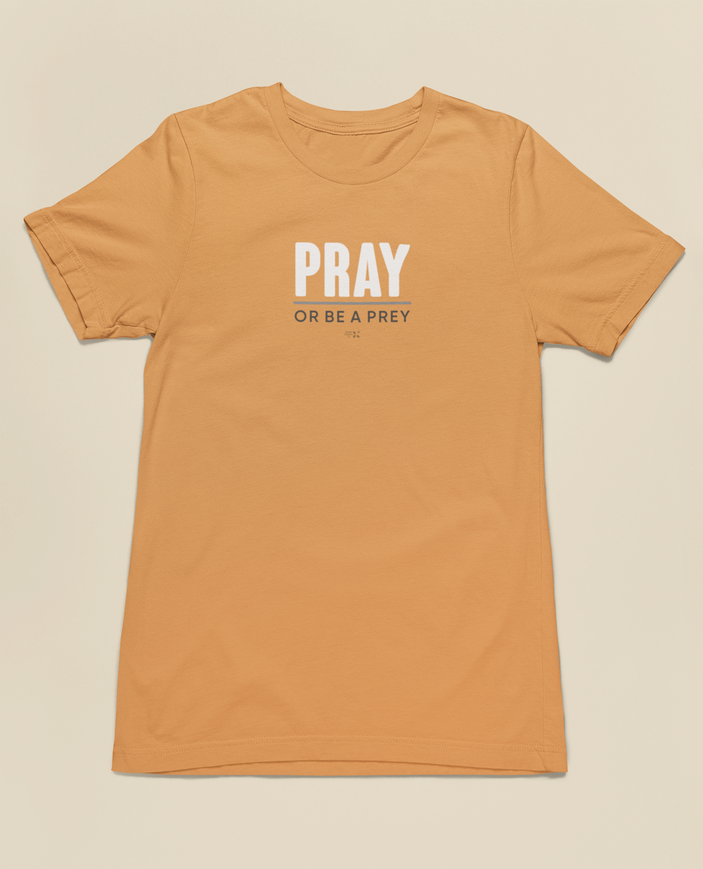 PRAY or be a Prey Half Sleeve Tshirt for Women