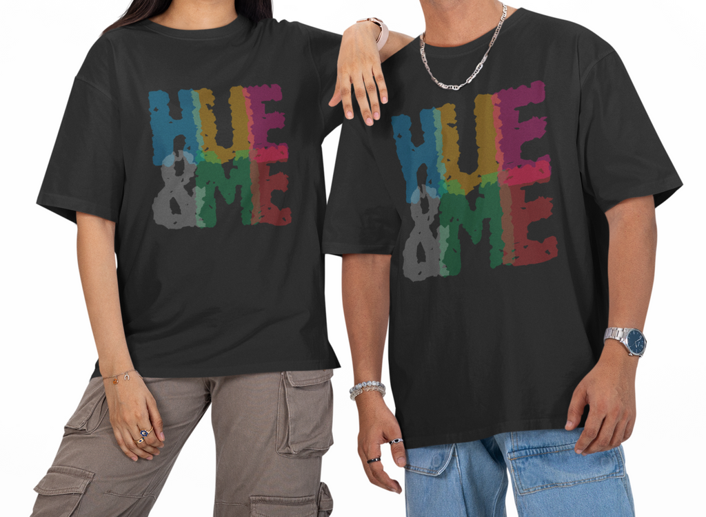 HUE&ME Unisex Oversized T-Shirt