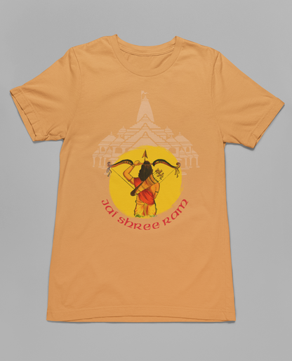 RAM MANDIR, AYODHYA Half Sleeve Tshirt for Men