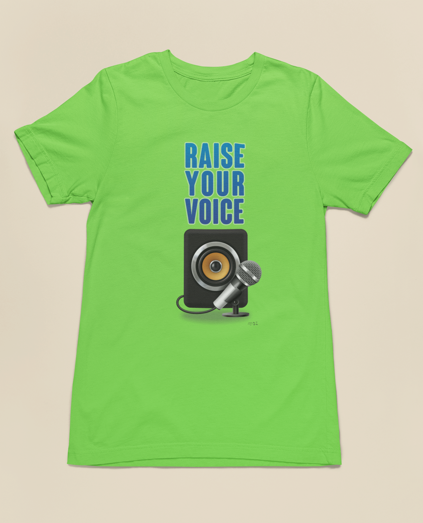 RAISE YOUR VOICE Half Sleeve Tshirt for Women