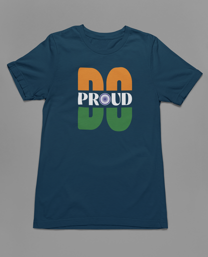 DO PROUD Half Sleeve T-Shirt for Men