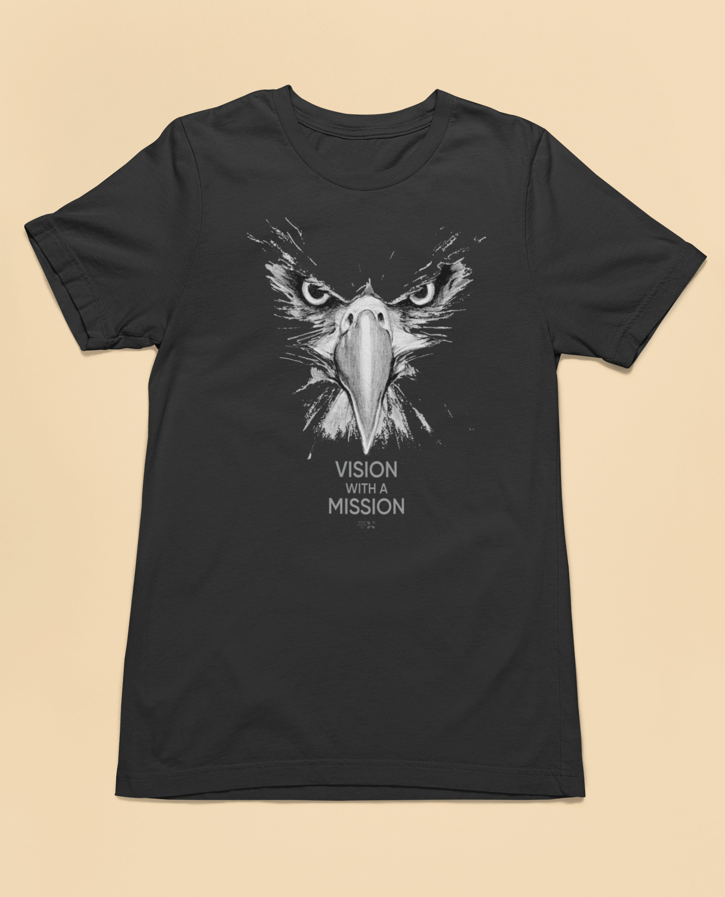 Vision with a Mission Half Sleeve Tshirt for Women