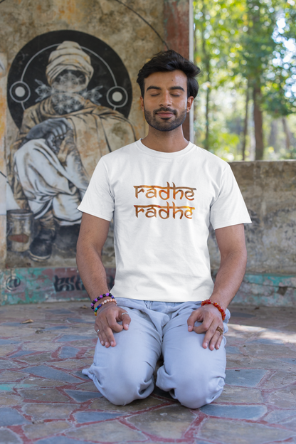 radhe radhe Half Sleeve Tshirt for Men