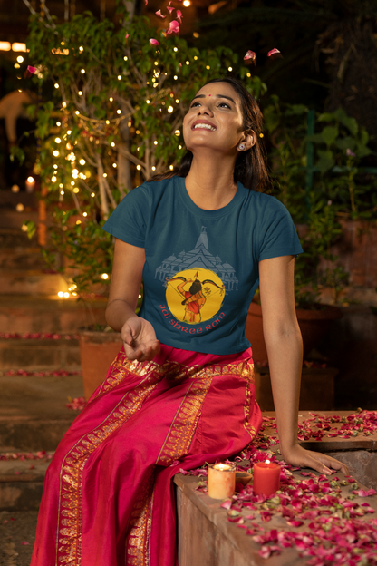 JAI SHREE RAM Half Sleeve T-Shirt for Women