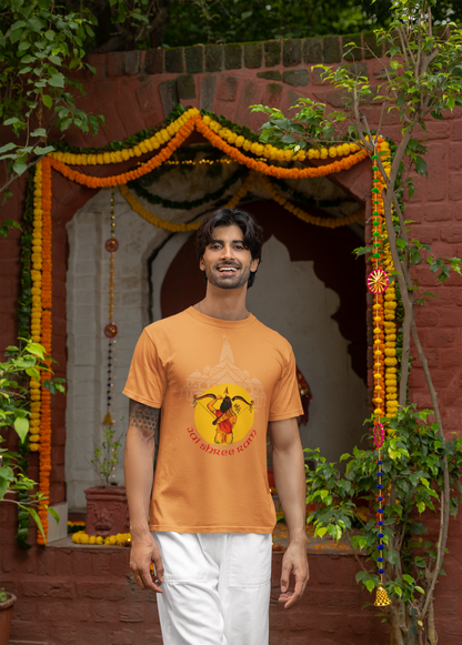 RAM MANDIR, AYODHYA Half Sleeve Tshirt for Men