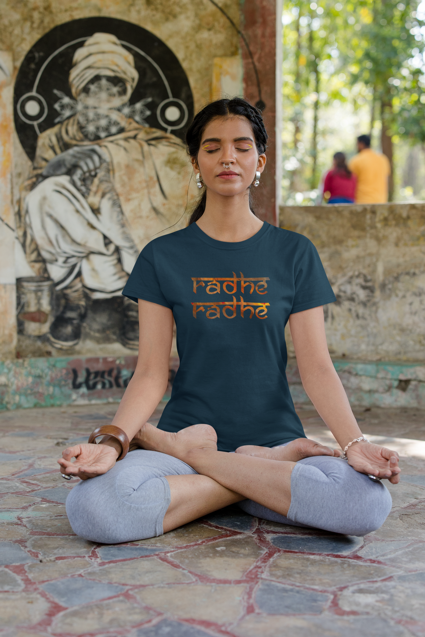 RADHE RADHE Half Sleeve T-Shirt for Women