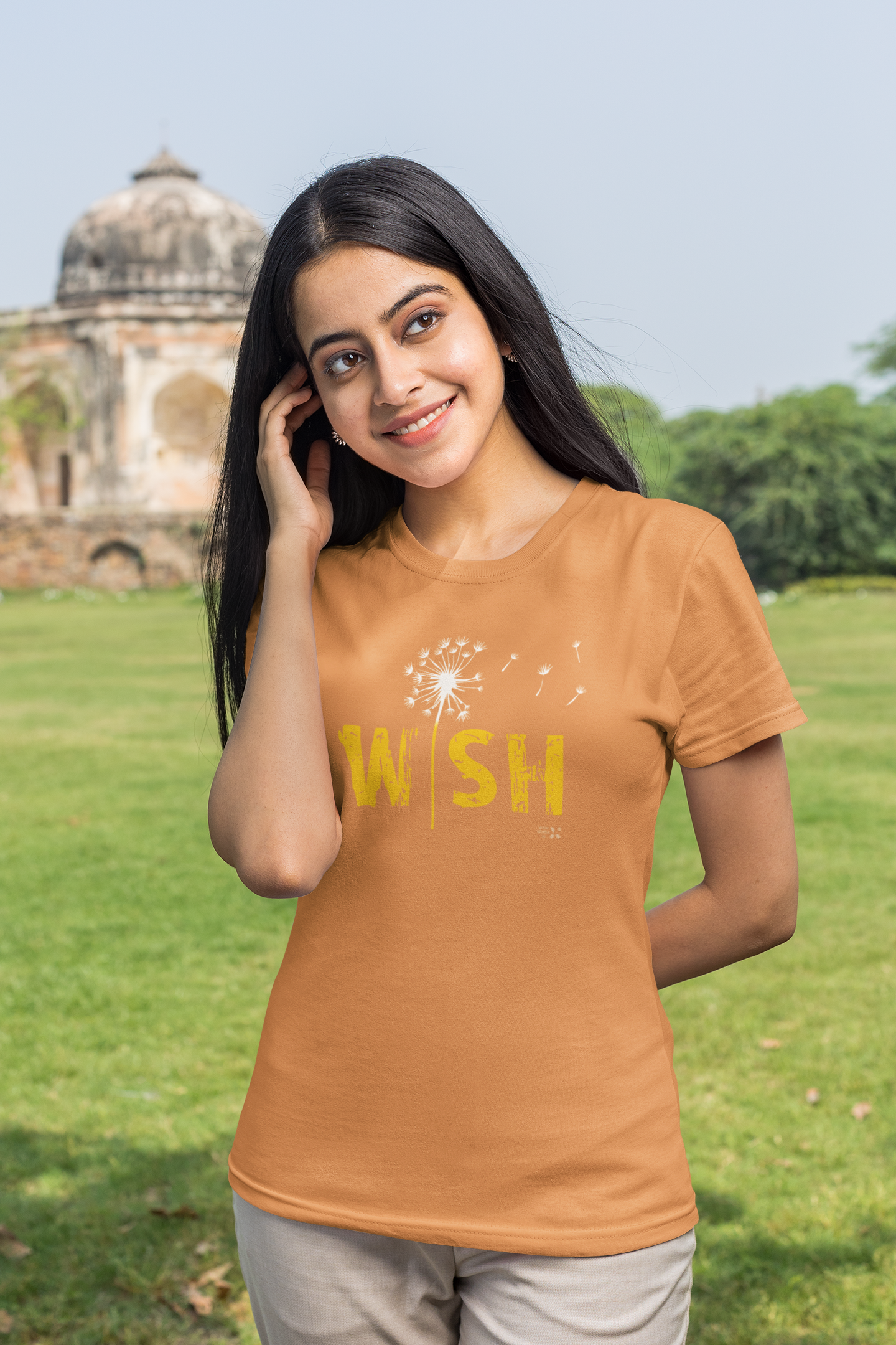 WISH Half Sleeve Tshirt for Women