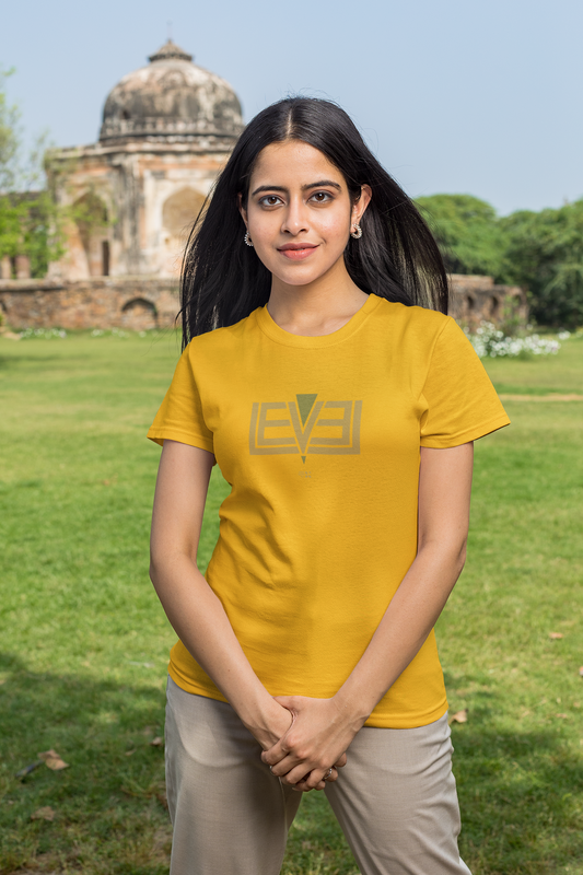 LEVEL Half Sleeve Tshirt for Women