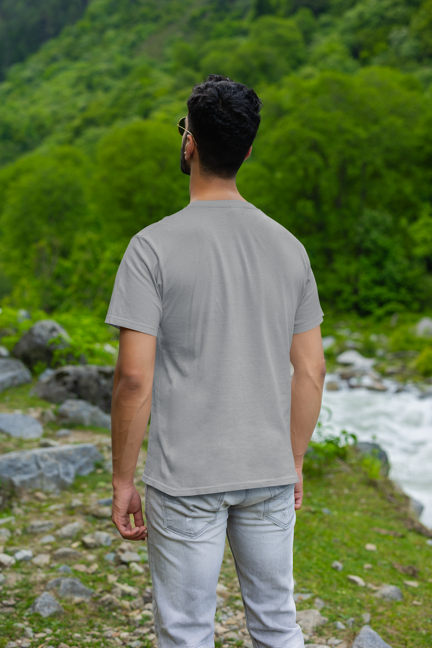 LETS PRESERVE THIS HEAVENLY SERENITY Half Sleeve T-Shirt for Men