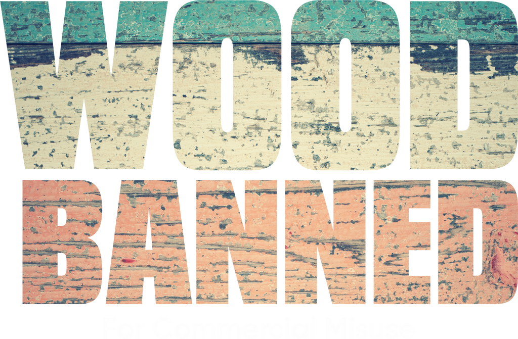 WOOD BANNED Unisex Oversized T-Shirt