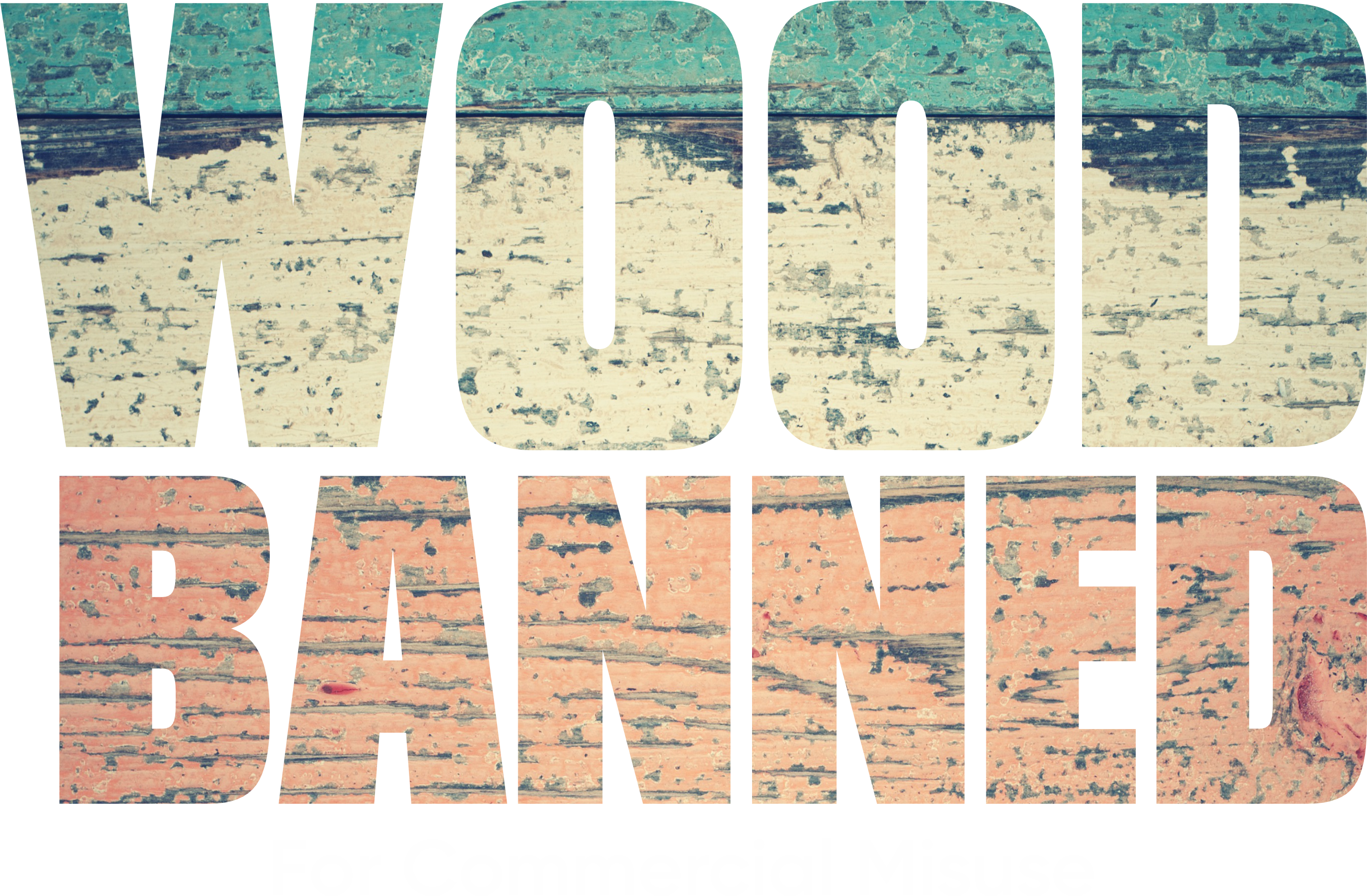 WOOD BANNED Unisex Oversized T-Shirt