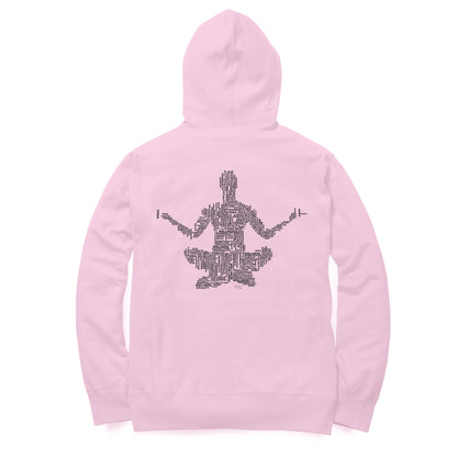 Yoga Mudra Dual Side Printed Hoodie