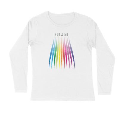 HUE & ME Unisex Full Sleeve T-Shirt for both Men & Women