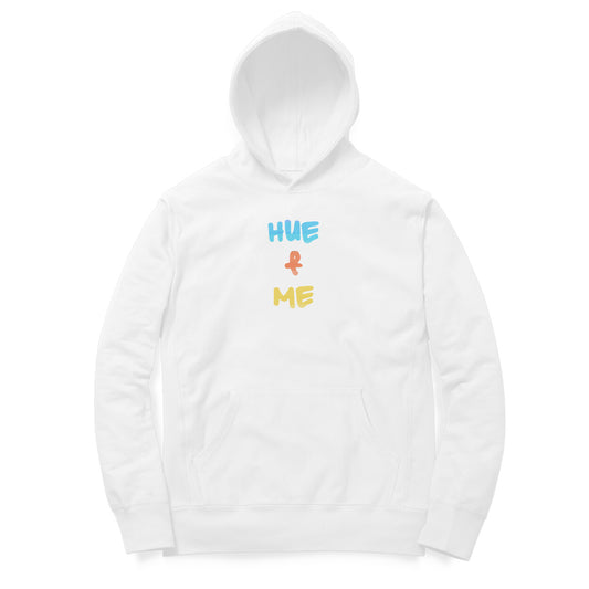 HUE & ME Dual Side Printed Hoodie