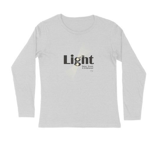 Light Unisex Full Sleeve T-Shirt for both Men & Women