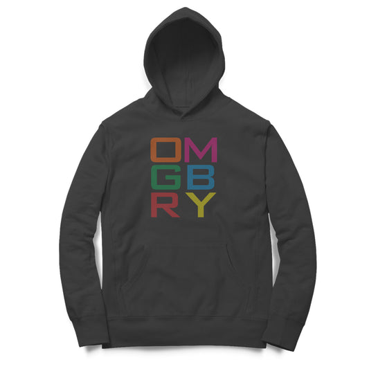 OMGBRY Dual Side Printed Hoodie